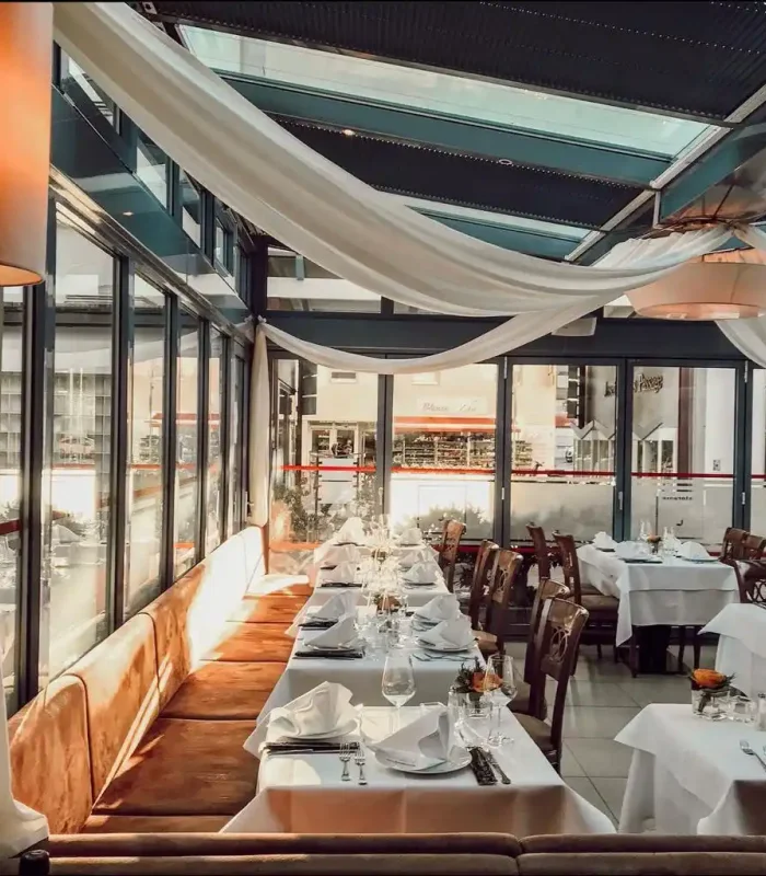 Wintergarten des Ristorante Primavera